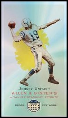 5 Johnny Unitas